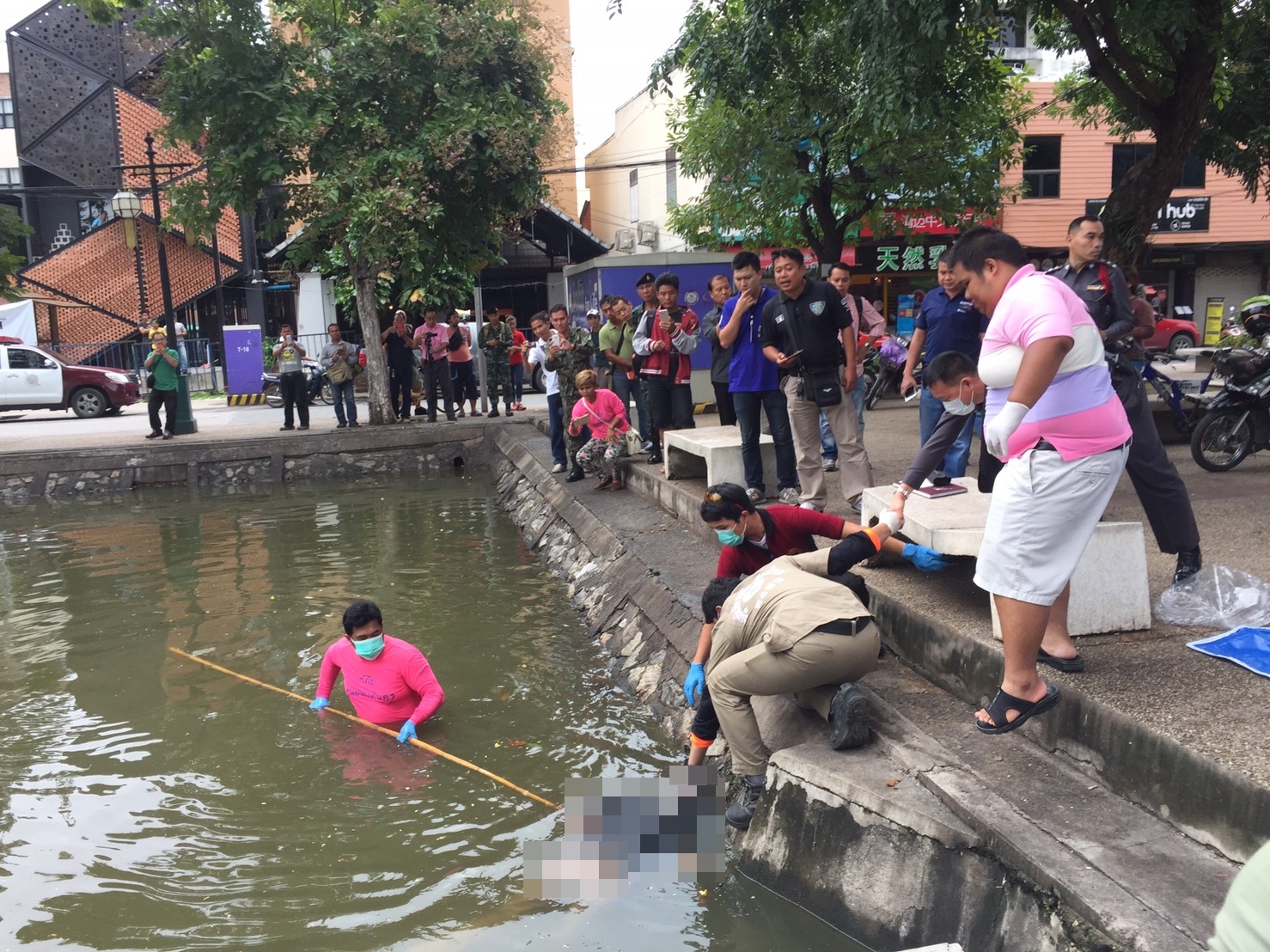 Body in Moat