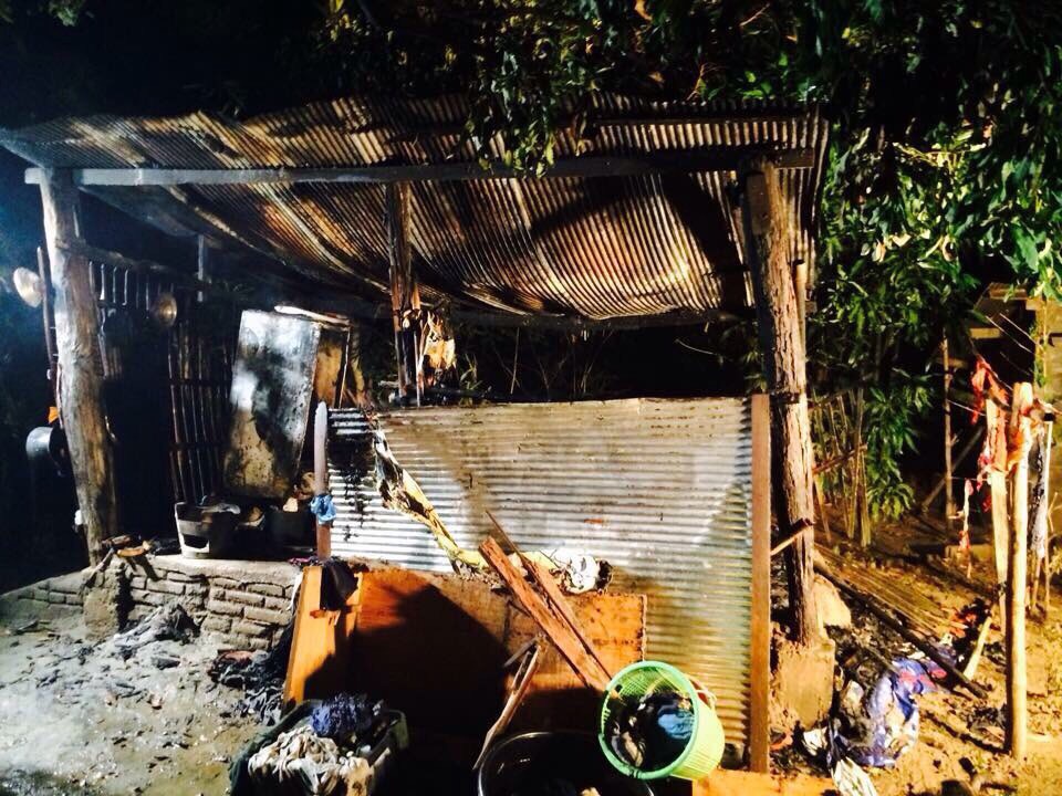 house fire old man died
