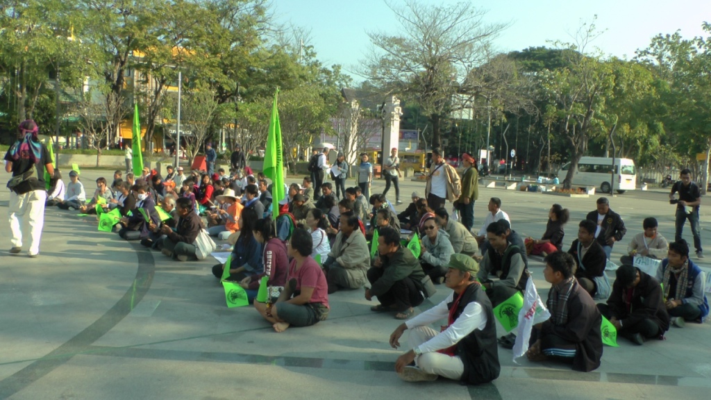 forest land protest