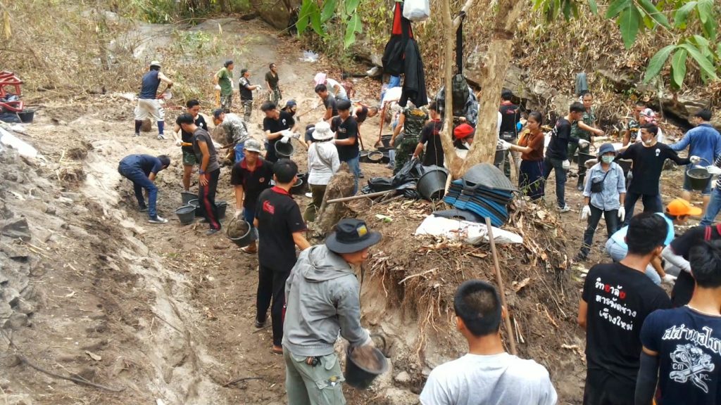 clearing dams