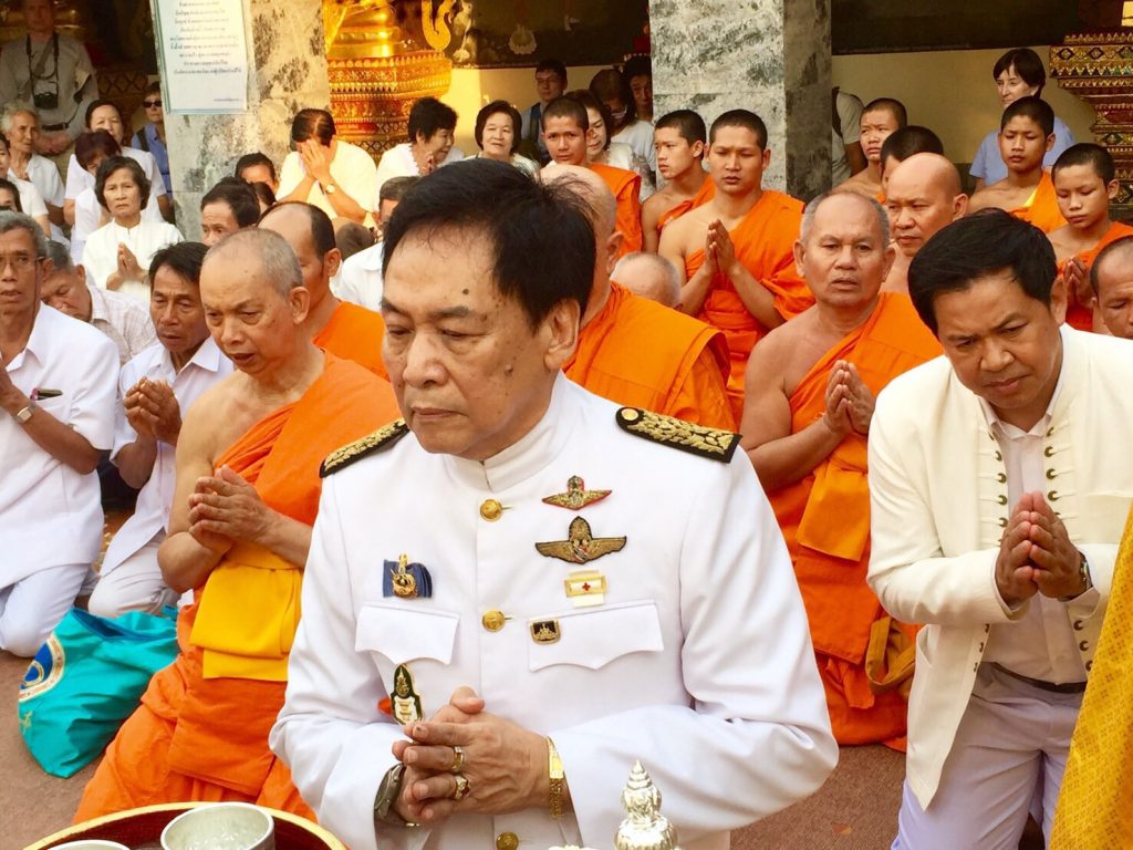 water blessing doi suthep