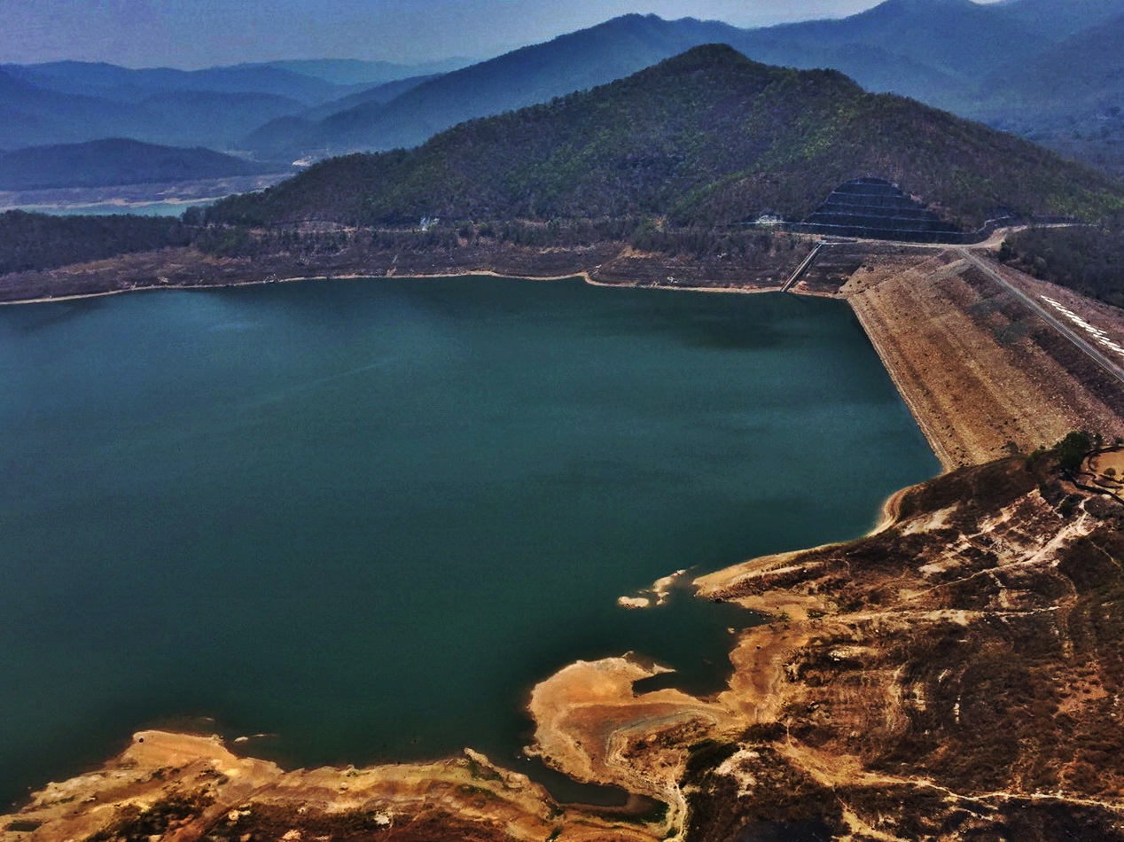 dams filling with water