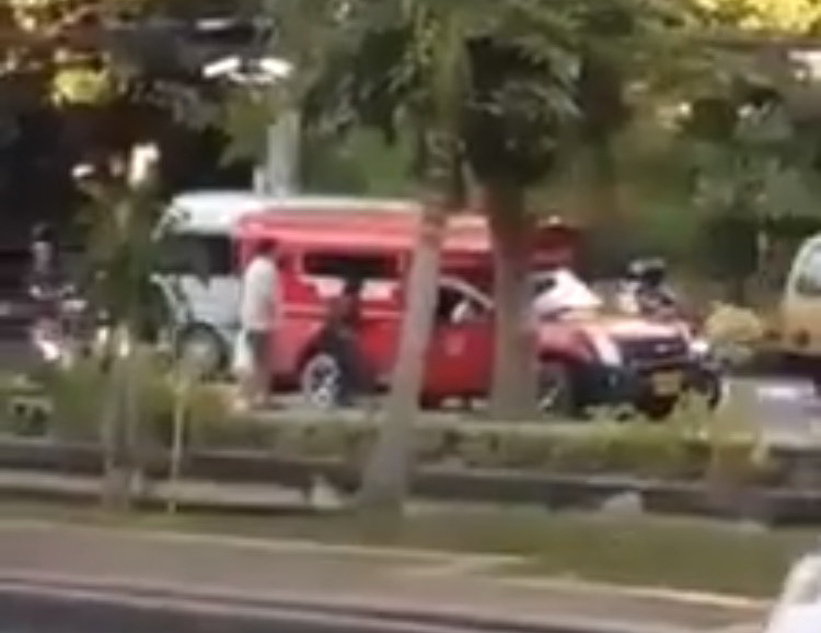 red truck attack