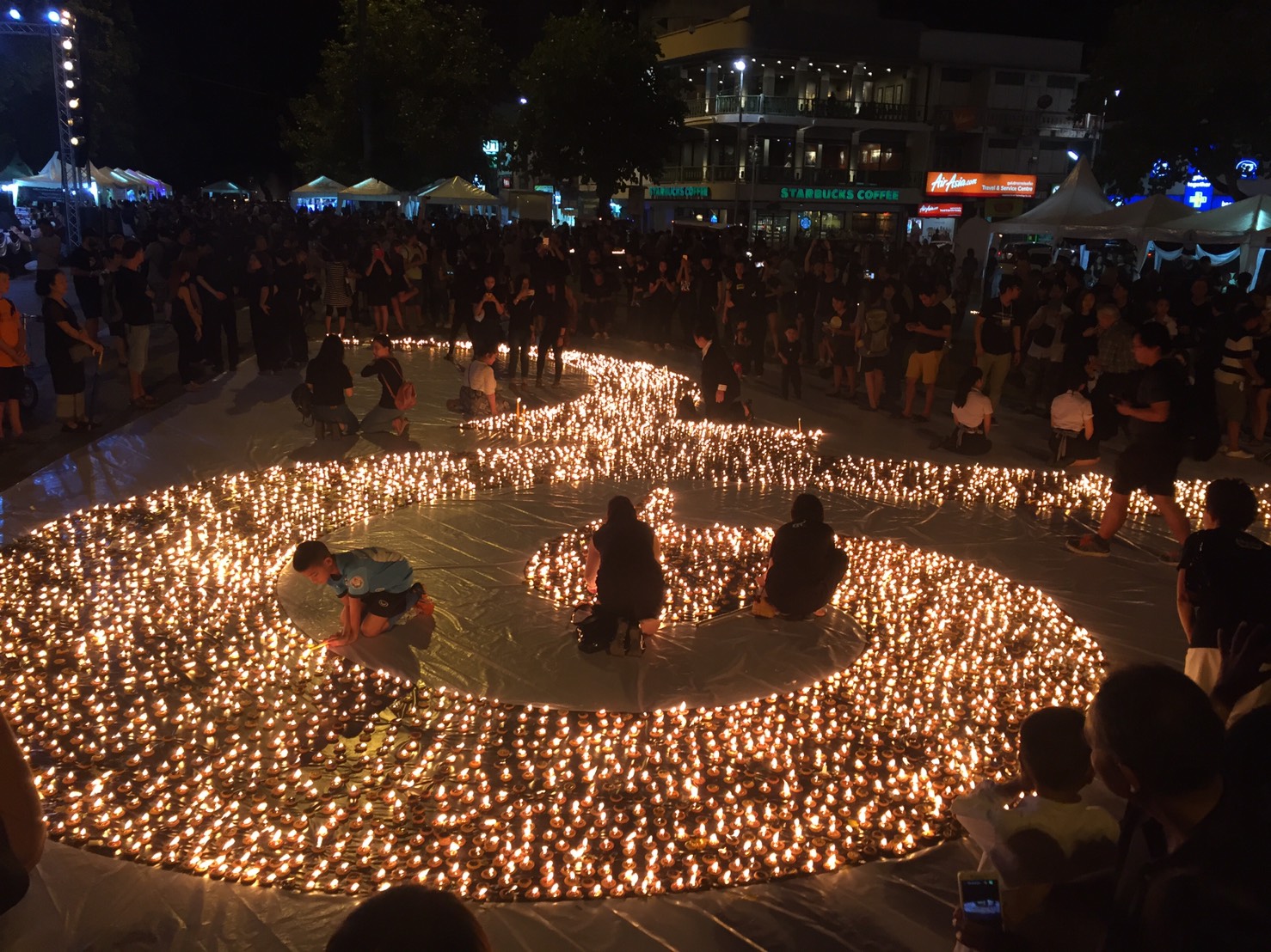 candles number 9