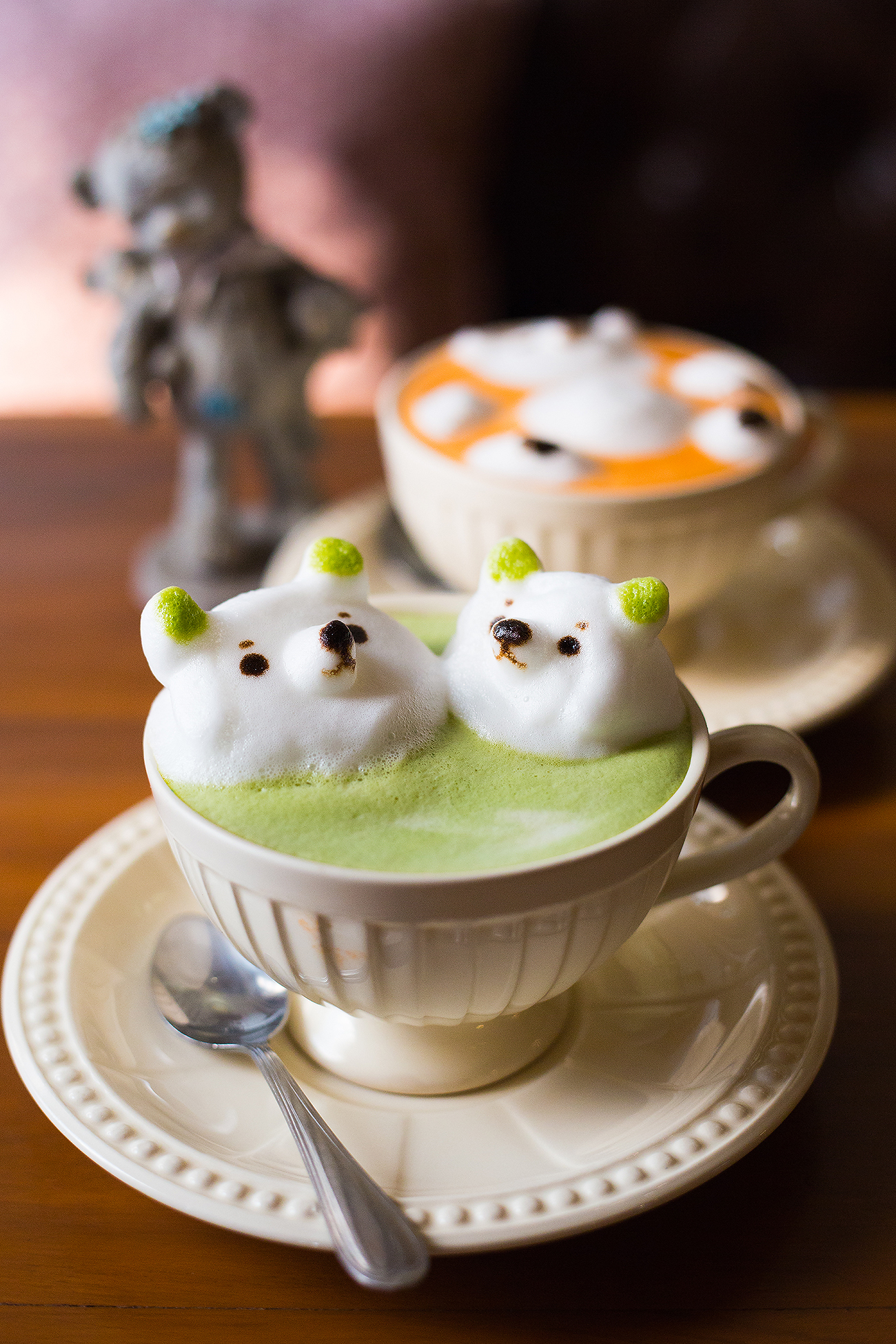 Drink Me 3D Latte Art by Bear Hug Café Chiang Mai Citylife