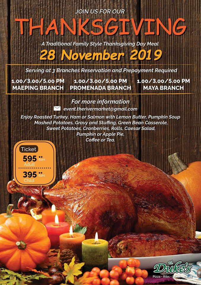 Thanksgiving dinner stores