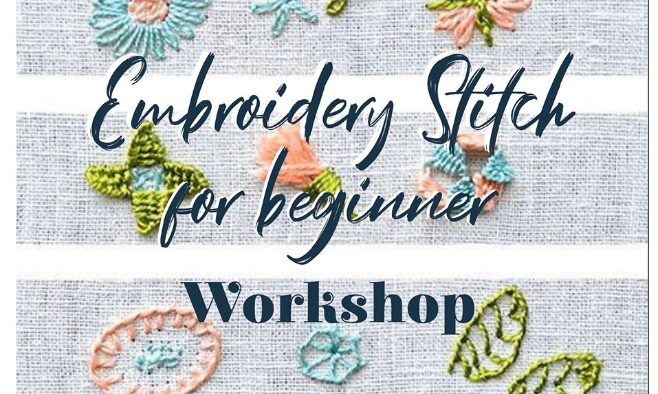 Arts & Crafts 3 Embroidery stitch for beginners