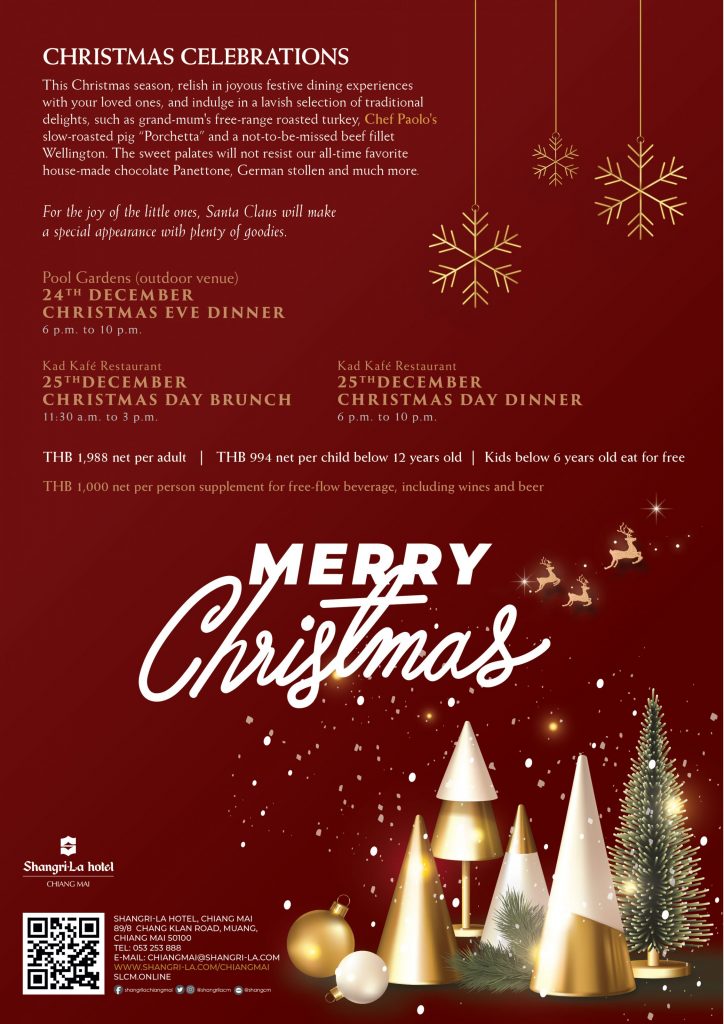Christmas celebrations at Shangrila Hotel