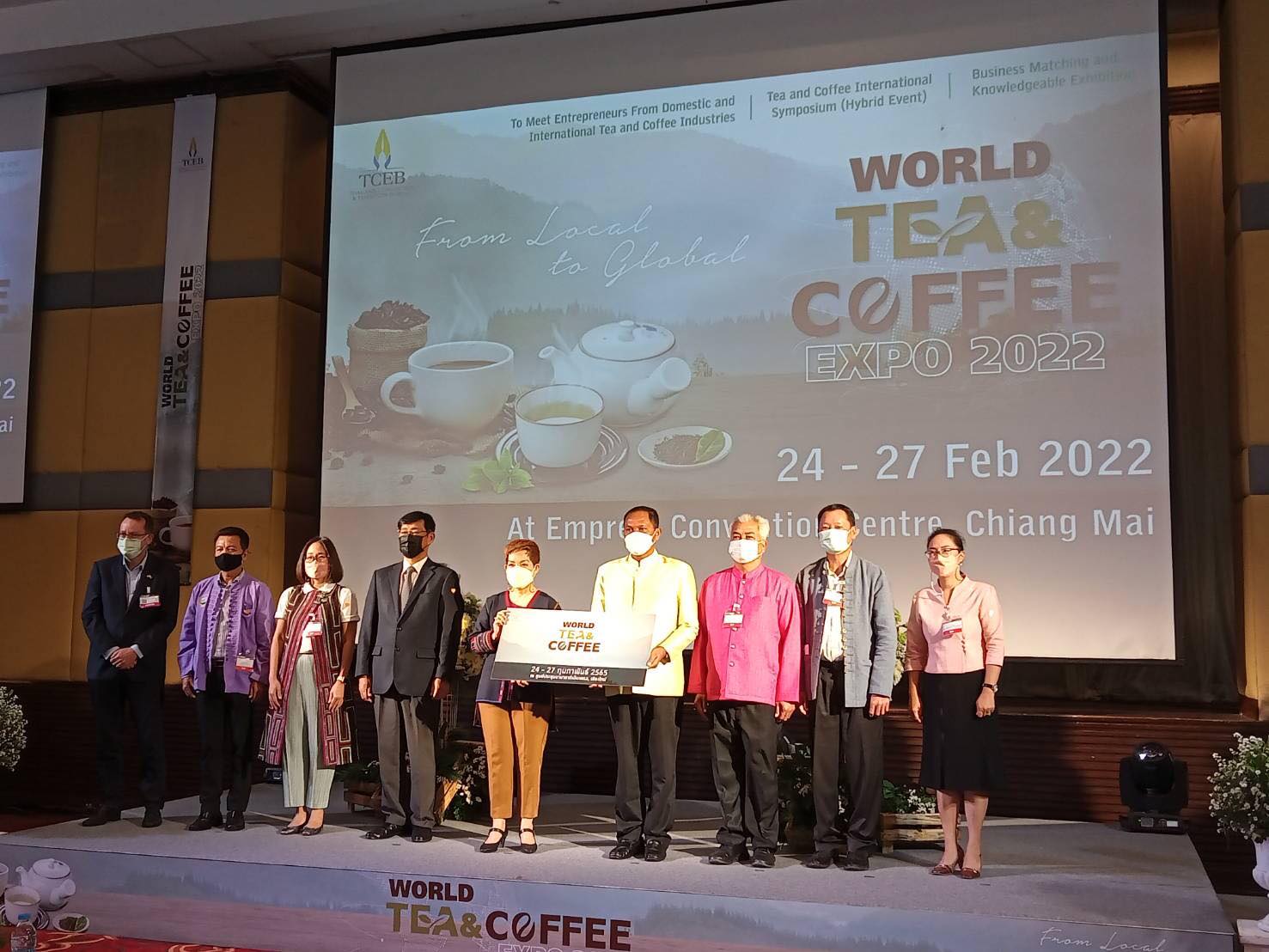 Opening of World Tea and Coffee Expo 2022 Chiang Mai Citylife CityNow