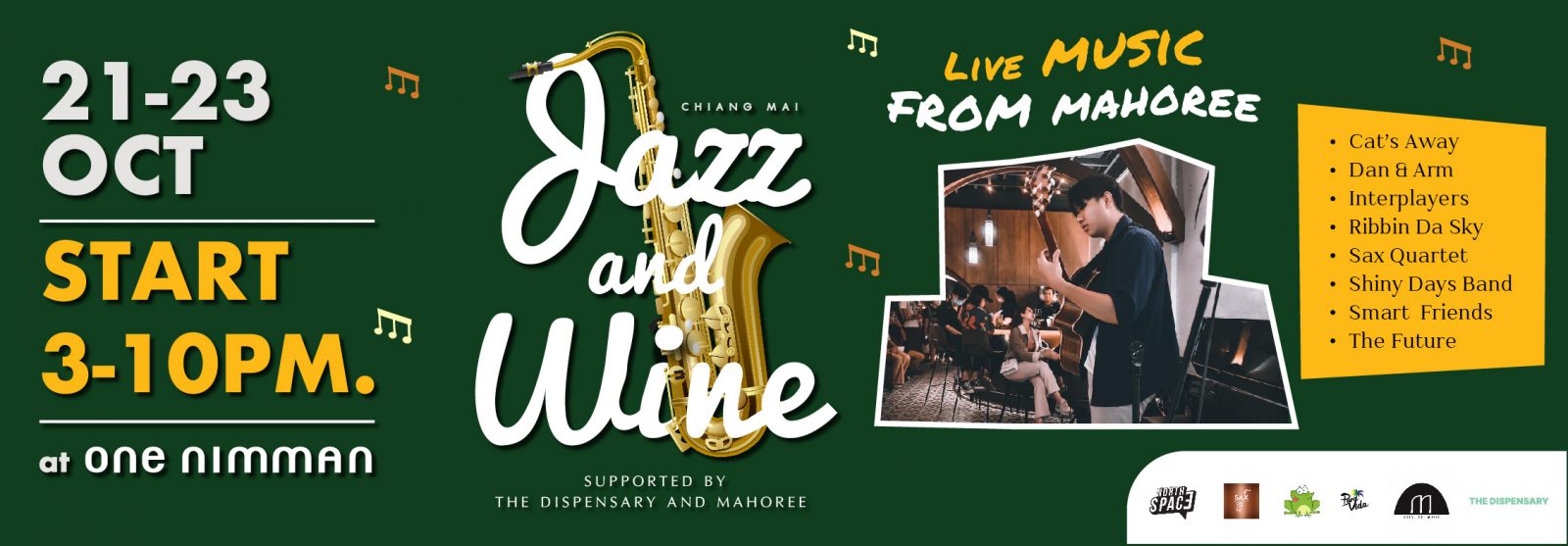 Chiang Mai Wine & Jazz Event at One Nimman