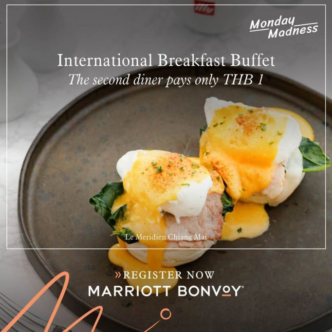 International Breakfast Buffet at Le Méridien Chiang Mai